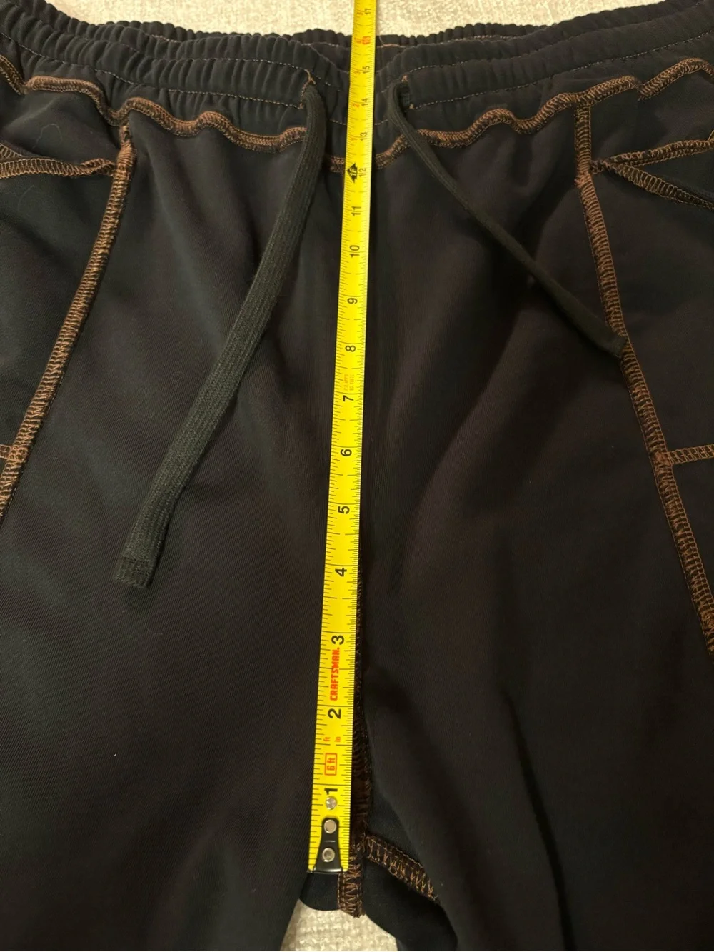 Women’s Black Sweat/lounge pants with Contrast Stitching Size 2XL - Picture 16 of 16